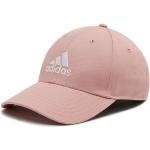 Różowe Czapki z daszkiem baseball cap damskie sportowe marki adidas 