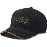 Czarne Czapki z daszkiem baseball cap męskie marki HUGO BOSS BOSS 