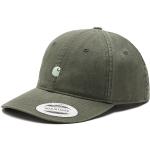 Przecenione Zielone Czapki z daszkiem baseball cap męskie marki Carhartt WIP 