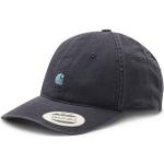 Przecenione Granatowe Czapki z daszkiem baseball cap męskie marki Carhartt WIP 