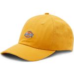 Żółte Czapki z daszkiem baseball cap damskie marki Dickies 