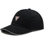 Przecenione Czarne Czapki z daszkiem baseball cap męskie marki Guess 