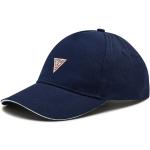 Przecenione Granatowe Czapki z daszkiem baseball cap męskie marki Guess 