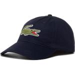 Przecenione Granatowe Czapki z daszkiem baseball cap męskie marki Lacoste 
