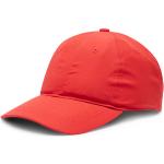 Czerwone Czapki z daszkiem baseball cap męskie marki Lacoste 