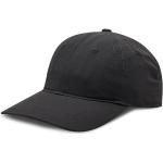 Przecenione Czarne Czapki z daszkiem baseball cap męskie marki Lacoste 