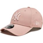 Różowe Czapki z daszkiem damskie New York Yankees 