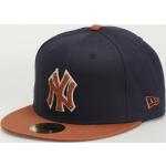 Czapka z daszkiem New Era Boucle 59Fifty New York Yankees (navy/brown)