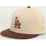 Czapka z daszkiem New Era Cord 59Fifty Los Angeles Dodgers (brown/stone)