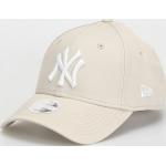 Szare Czapki z daszkiem damskie bawełniane marki New Era 9FORTY New York Yankees 