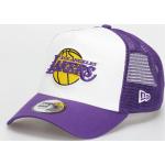 Czapka z daszkiem New Era Team Colour Block Trucker Los Angeles Lakers (white/purple)