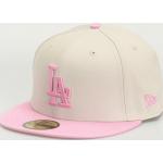 Czapka z daszkiem New Era White Crown 59Fifty Los Angeles Dodgers (pink/ivory)