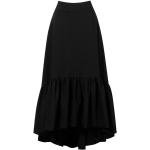 Czarne Spódnice asymetryczne damskie z falbankami eleganckie marki Kasia Miciak design 