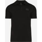 Przecenione Czarne Koszulki na guziki męskie w rozmiarze XL 