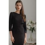 Czarne Sukienki wizytowe damskie marki Figl w rozmiarze M 