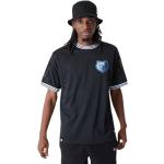 Czarne Koszulki męskie z krótkimi rękawami eleganckie marki New Era NBA w rozmiarze XL NBA 