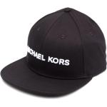 Czarne Czapki męskie eleganckie bawełniane marki Michael Kors Logo w rozmiarze uniwersalnym 