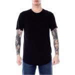 Czarne Koszulki męskie do prania w pralce z krótkimi rękawami bawełniane na wiosnę marki Only & Sons w rozmiarze XS 