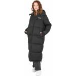 Czarne Płaszcze zimowe damskie eleganckie marki HUGO BOSS BOSS w rozmiarze M 