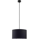 Czarna lampa wisząca z wnętrzem w kolorze srebra Sotto Luce Mika, ⌀ 36 cm