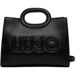 Czarne Małe torebki damskie eleganckie marki Liu Jo 