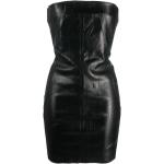 Czarne Sukienki na zamek damskie marki RICK OWENS w rozmiarze S 