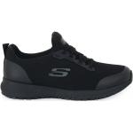 Czarne Sneakersy damskie eleganckie marki Skechers Squad w rozmiarze 40 