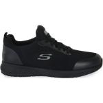 Czarne Sneakersy męskie eleganckie marki Skechers Squad w rozmiarze 44 