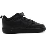 Czarne Niskie sneakersy dla dzieci sportowe syntetyczne marki Nike Court Borough w rozmiarze 25 