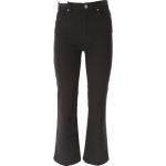 Czarne Jeansy Bootcut damskie dżinsowe marki Pantaloni Torino 