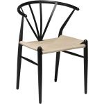 Przecenione Czarne Krzesła stylowe w stylu skandynawskim marki DAN-FORM Denmark 