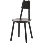 Czarne Krzesła w nowoczesnym stylu drewniane marki emko 