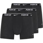 Czarne Bokserki na gumce męskie bawełniane marki Nike w rozmiarze XL 