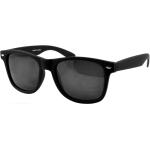 Czarne matowe okulary przeciwsłoneczne retro