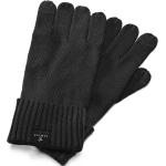 Czarne Rękawiczki męskie bawełniane marki Fawler 