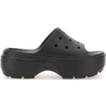 Czarne Sandały antypoślizgowe na lato marki Crocs w rozmiarze 38 