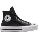 Czarne Sneakersy sznurowane eleganckie marki Converse w rozmiarze 37 