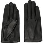 Czarne Rękawiczki zimowe damskie eleganckie z nappy marki Yohji Yamamoto w rozmiarze M 