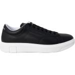 Czarne Sneakersy męskie w stylu casual na wiosnę marki Armani Exchange w rozmiarze 43,5 