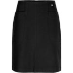 Czarne Krótkie spódnice damskie marki Marc Cain w rozmiarze L 