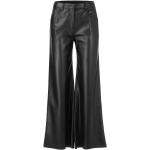 Czarne Skórzane spodnie  damskie marki Marc Cain w rozmiarze XL 