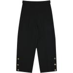 Czarne Szerokie spodnie marki Elisabetta Franchi w rozmiarze L 