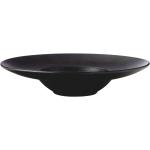 Czarne Talerze głębokie o średnicy 28 cm ceramiczne marki Maxwell and Williams 