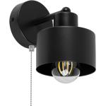 Czarne Lampy w nowoczesnym stylu metalowe - gwint żarówki: E27 