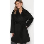 Przecenione Czarne Klasyczne płaszcze damskie w rozmiarze XL 