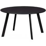 Czarny metalowy stolik kawowy Fer 70cm Wood