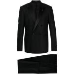 Czarne Płaszcze nieprzemakalne męskie eleganckie marki TAGLIATORE w rozmiarze L 