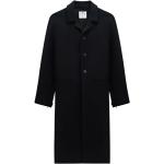 Czarne Klasyczne płaszcze eleganckie na jesień marki Courreges w rozmiarze XL 