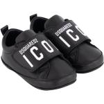 Czarne Sneakersy dla niemowląt na jesień marki D'squared2 w rozmiarze 17 