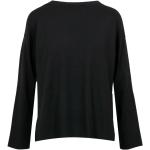 Czarne Swetry z okrągłym dekoltem damskie eleganckie marki KAOS w rozmiarze S 